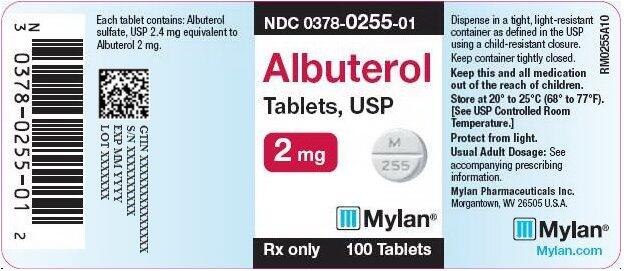 albuterol tablette